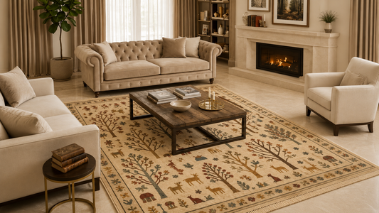 Best Traditional Carpets for Living Room – Styles, Prices & Online Buying Guide