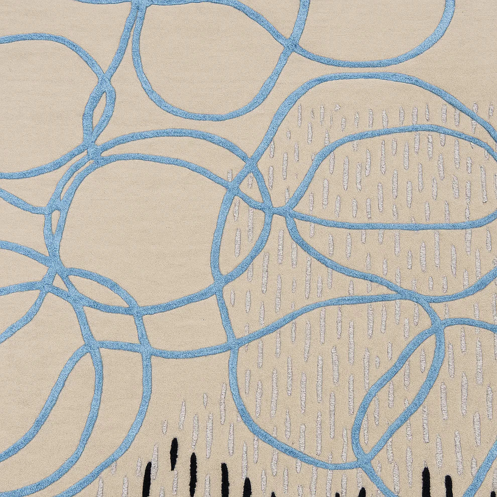 Elva Irregular Hand Tufted Carpet & Rug