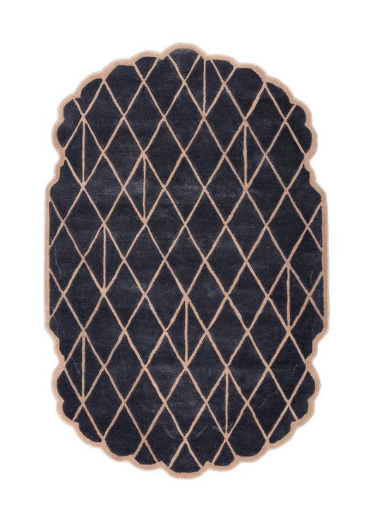 Xena Luxe Irregular Hand Tufted Carpet & Rug