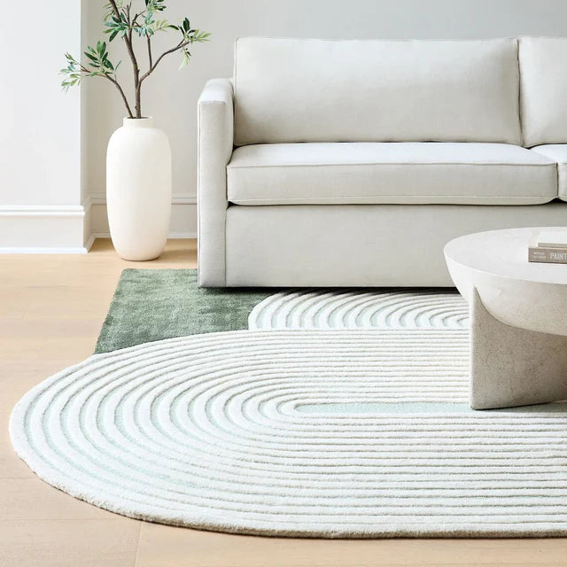 Mira Lux Irregular Hand Tufted Carpet & Rug