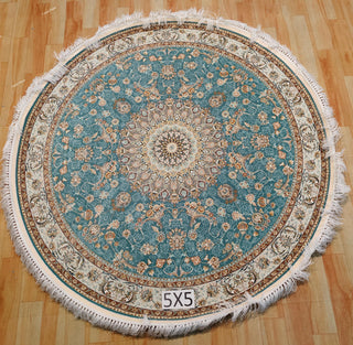 Yazdara Irani Round Carpet & Rug