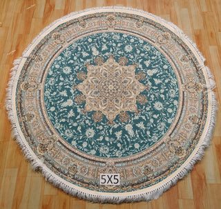 Golestan Irani Round Carpet & Rug