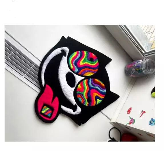 Plushify Round Hand Tufted Carpet & Rug