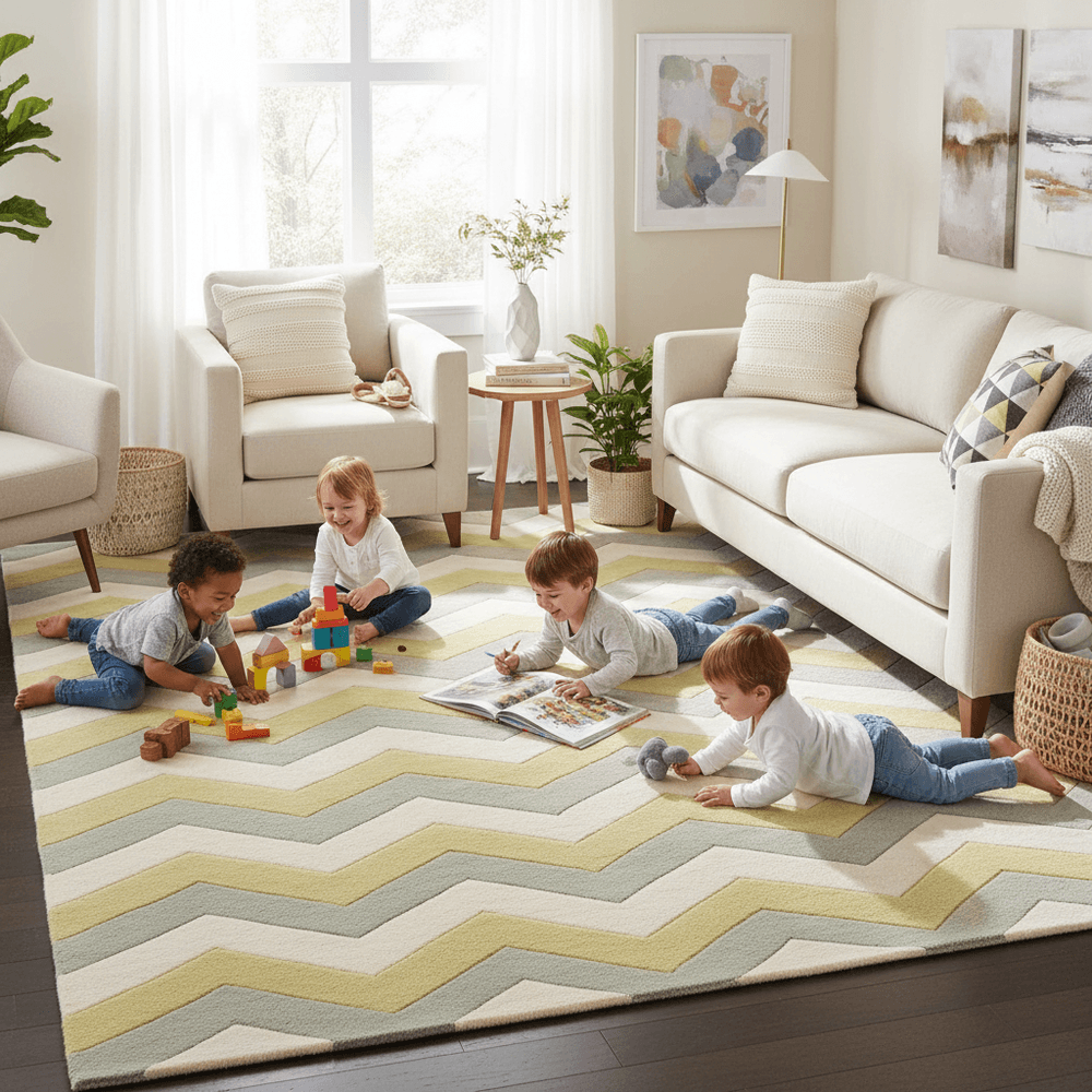 Tulivine Hand Tufted Carpet & Rug