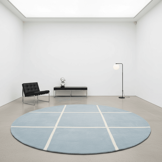 Velvenio Round Hand Tufted Carpet & Rug