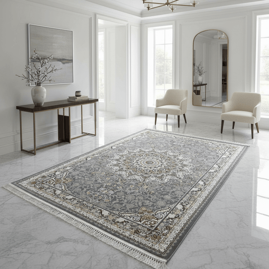 Zarrin Iranian Carpet & Rug 4x6