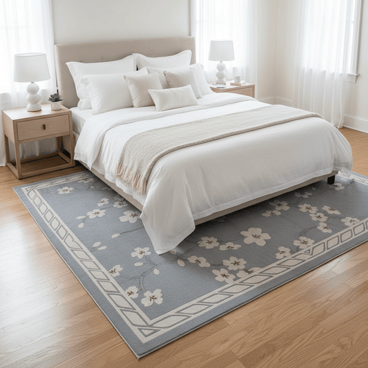 Gorgeous Grey Hand Tufted Carpet