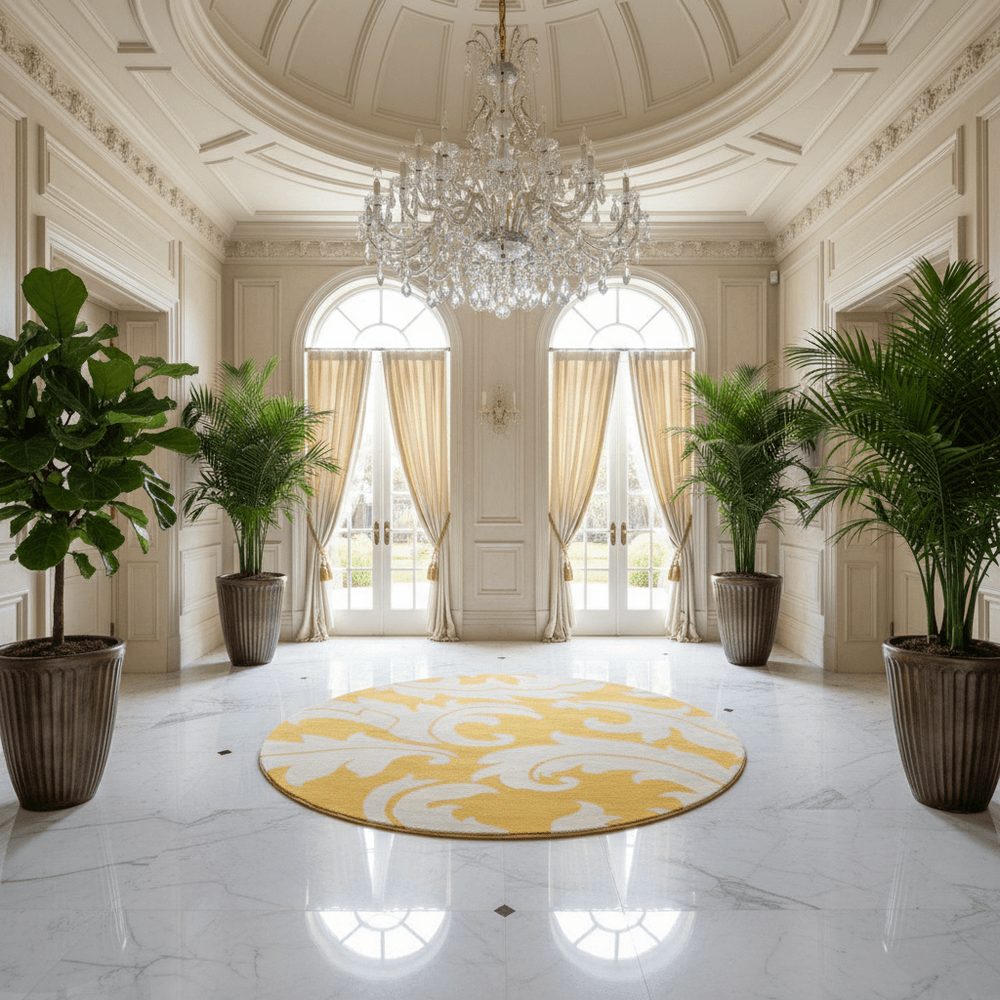 Snugtopia Round Hand Tufted Carpet & Rug