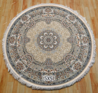 Zohreen Irani Round Carpet & Rug