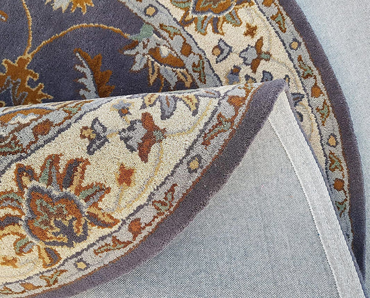 Lushory Round Hand Tufted Carpet & Rug