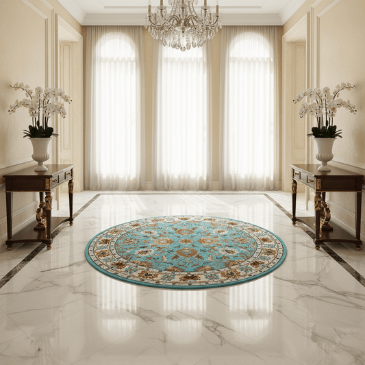 Softano Round Hand Tufted Carpet & Rug