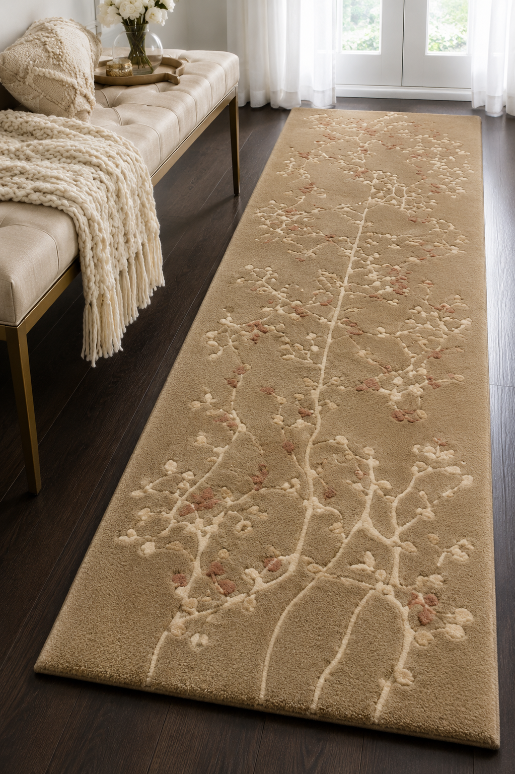 Mirai Hand Tufted Runner Carpet & Rug