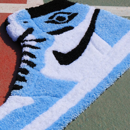 Carpet-planet Sky Blue Nike Jordan rug