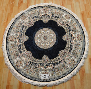 Nishira Irani Round Carpet & Rug