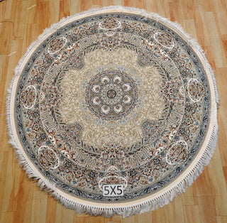 Ambera Irani Round Carpet & Rug