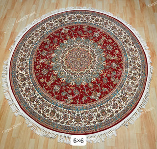 Bahgora Irani Round Carpet & Rug