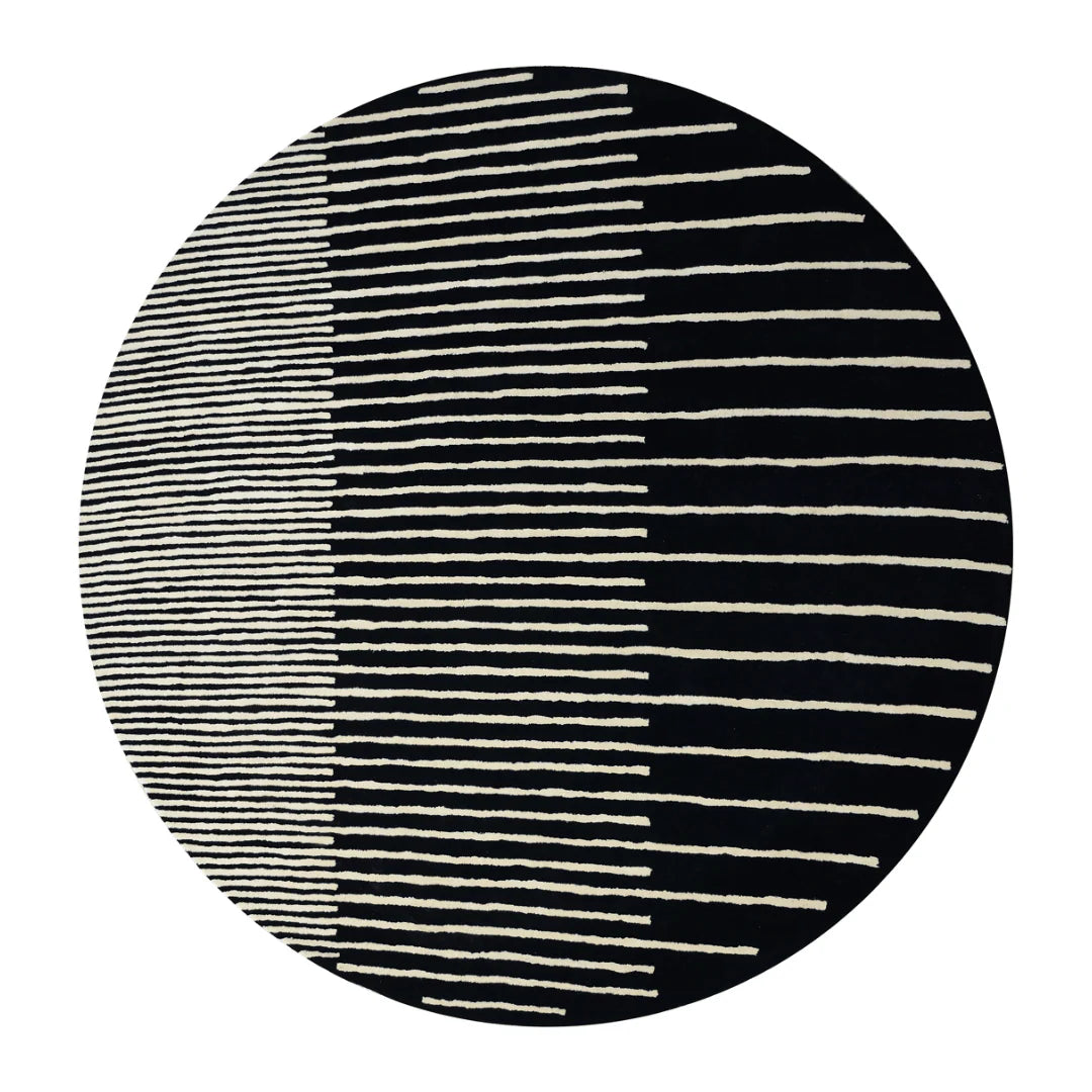 Tanviro Round Hand Tufted Carpet