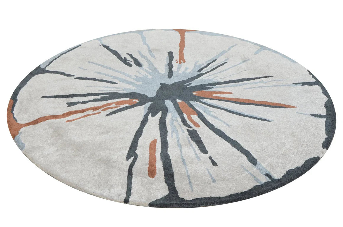 Verdora Round Hand Tufted Carpet