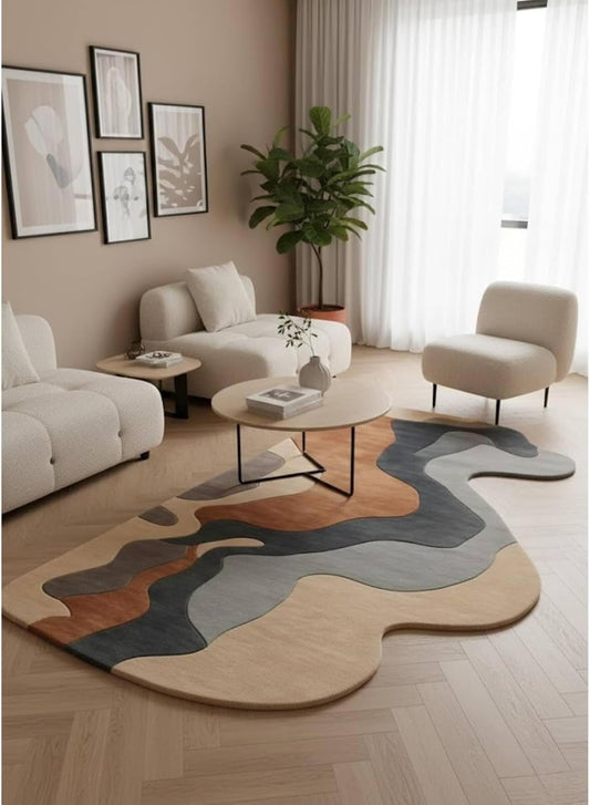 Nivara Irregular Hand Tufted Carpet & Rug