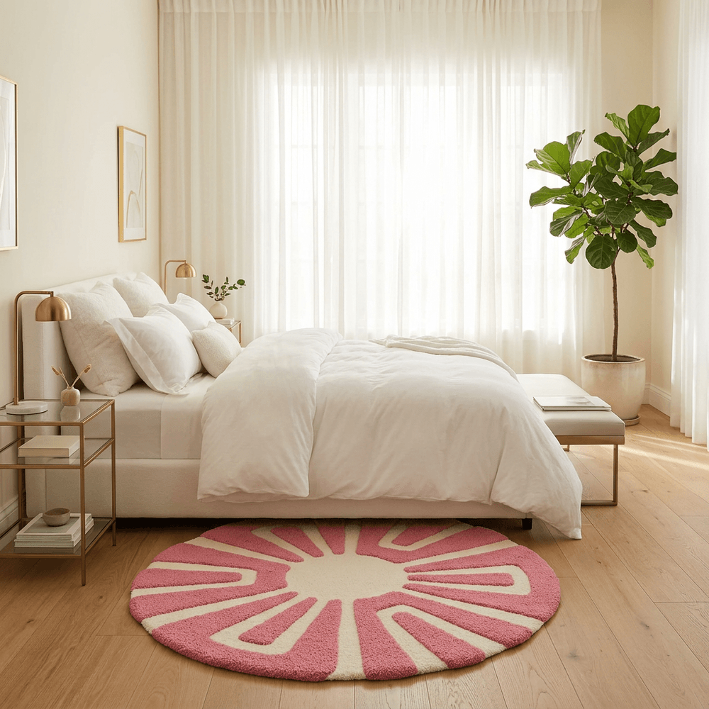 Arcadia Round Hand Tufted Carpet