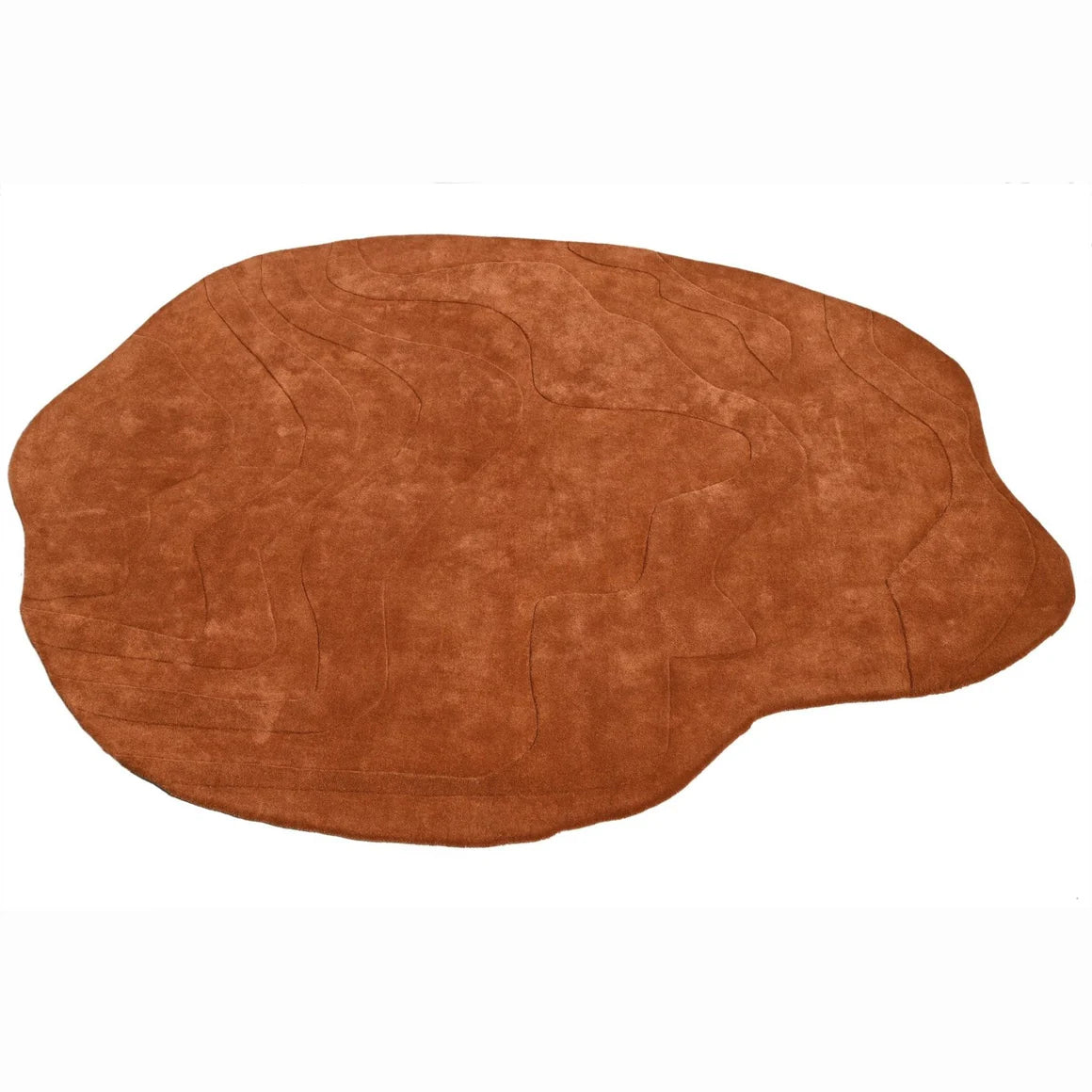 Moss Irregular Hand Tufted Carpet