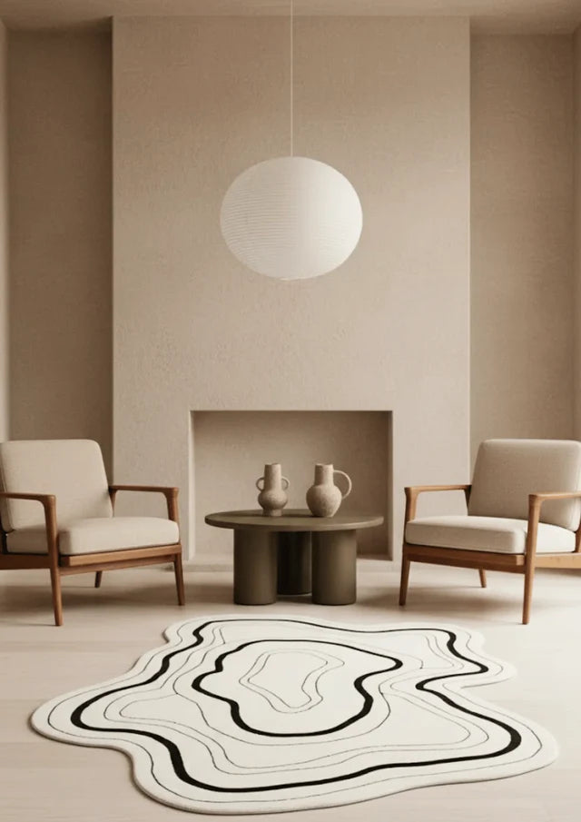 Premium Irregular Hand Tufted Carpet