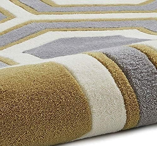 Dimond Pattern Hand Tufted Carpet