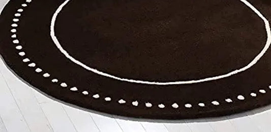 Plushvibe Round Hand Tufted Carpet & Rug