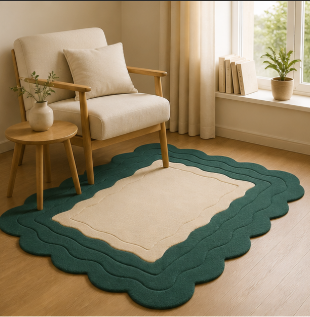 Fayron Irregular Hand Tufted Carpet