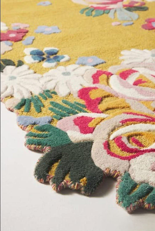 Riff Irregular Hand Tufted Carpet