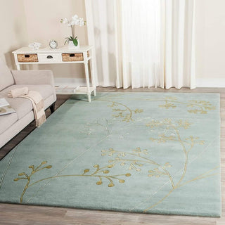 Mint Fresh Hand Tufted Carpet