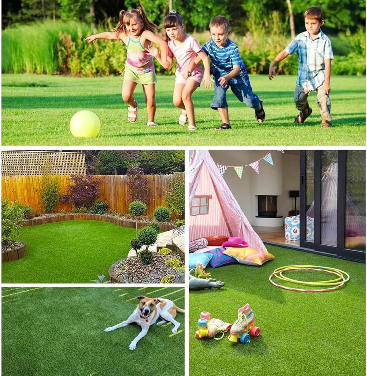 Carpet planet – High Density Artificial Grass 25MM (4 Feet width)