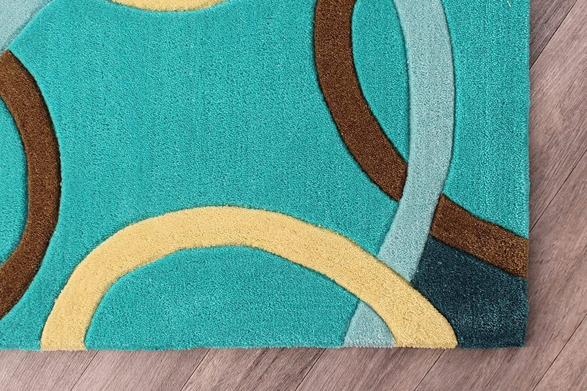 Pushkar Hand Tufted Runner Carpet & Rug