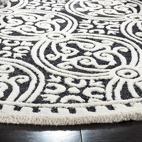 Halozora Round Hand Tufted Carpet & Rug