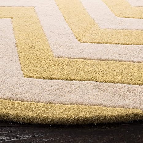 Plushenzo Round Hand Tufted Carpet & Rug