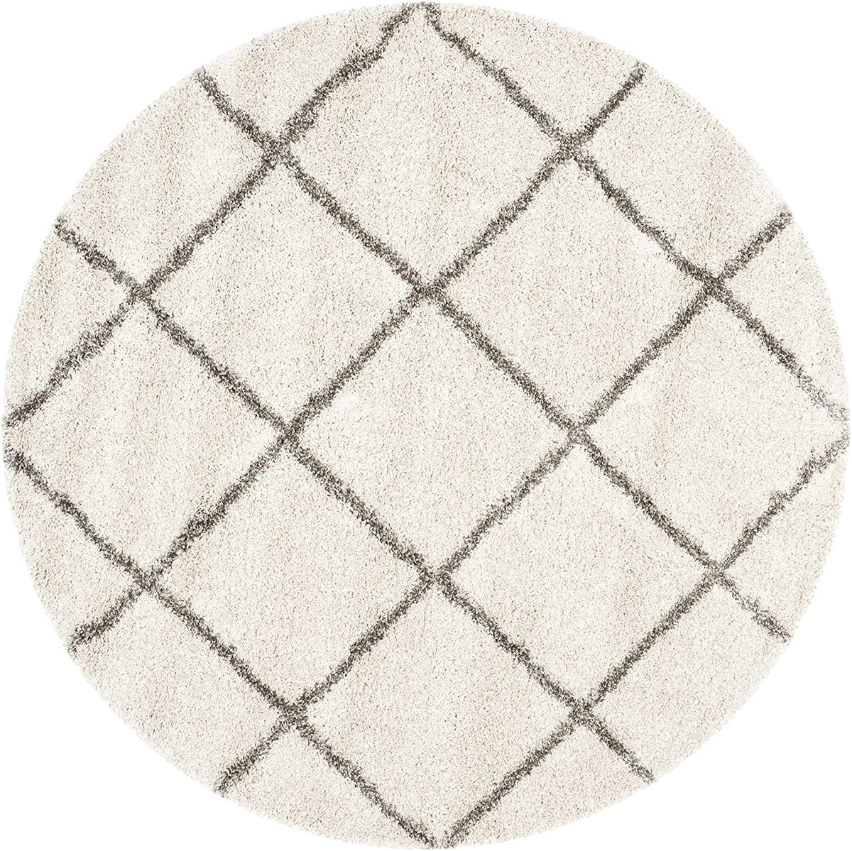 Drapes Round Shaggy Carpet & Rug