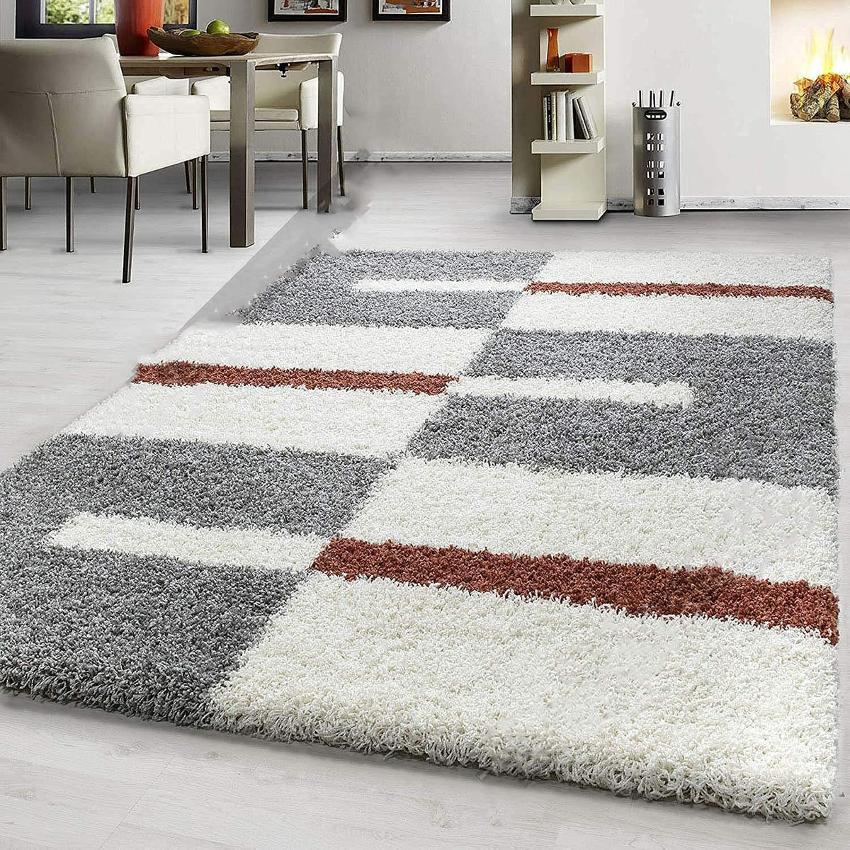 Plush Shaggy Carpet & Rug