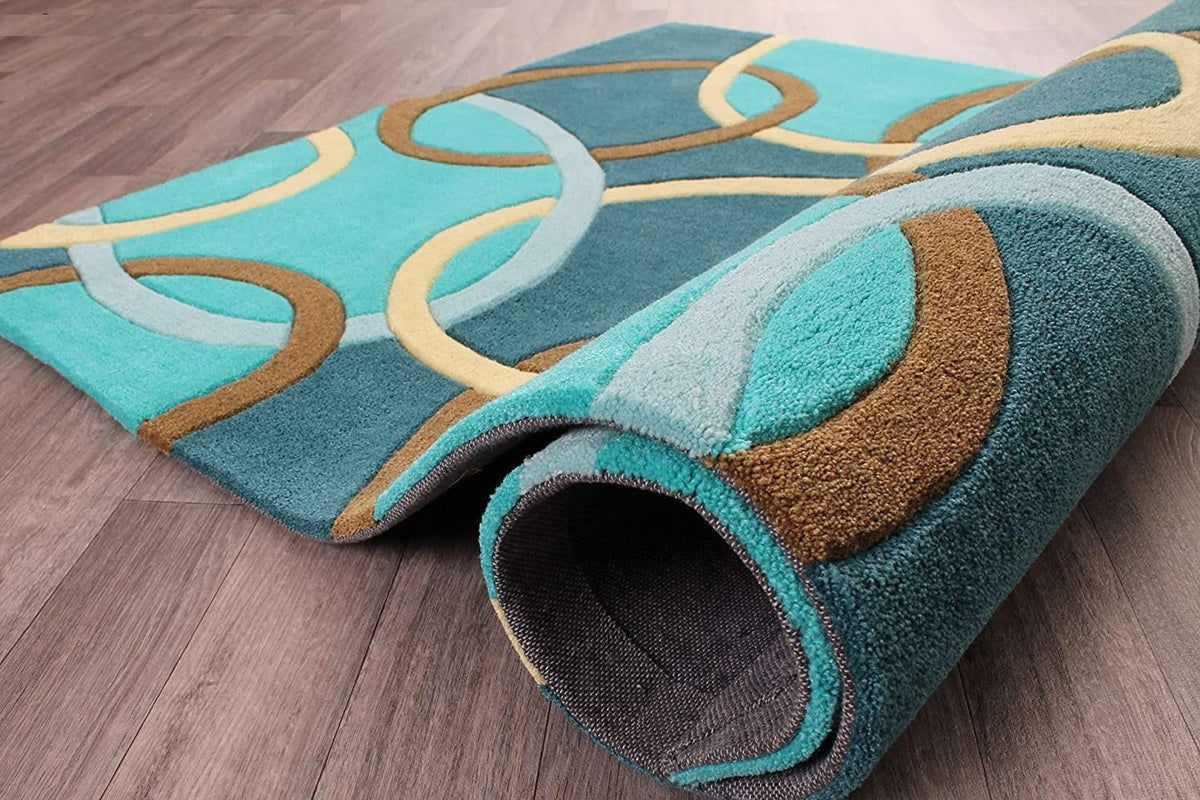Pushkar Hand Tufted Runner Carpet & Rug