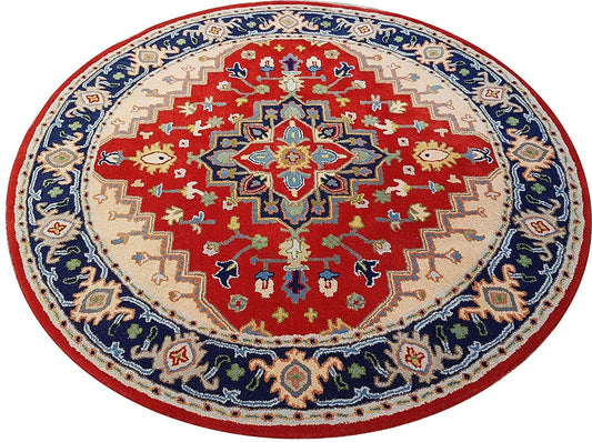 Furristique Round Hand Tufted Carpet & Rug