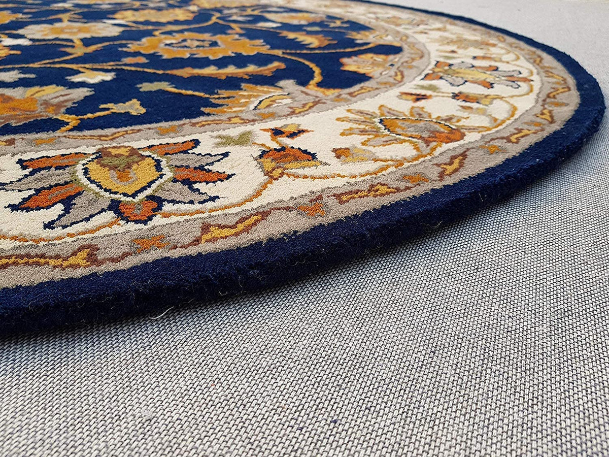 RadiantMingle Round Carpet for Living Room Carpet