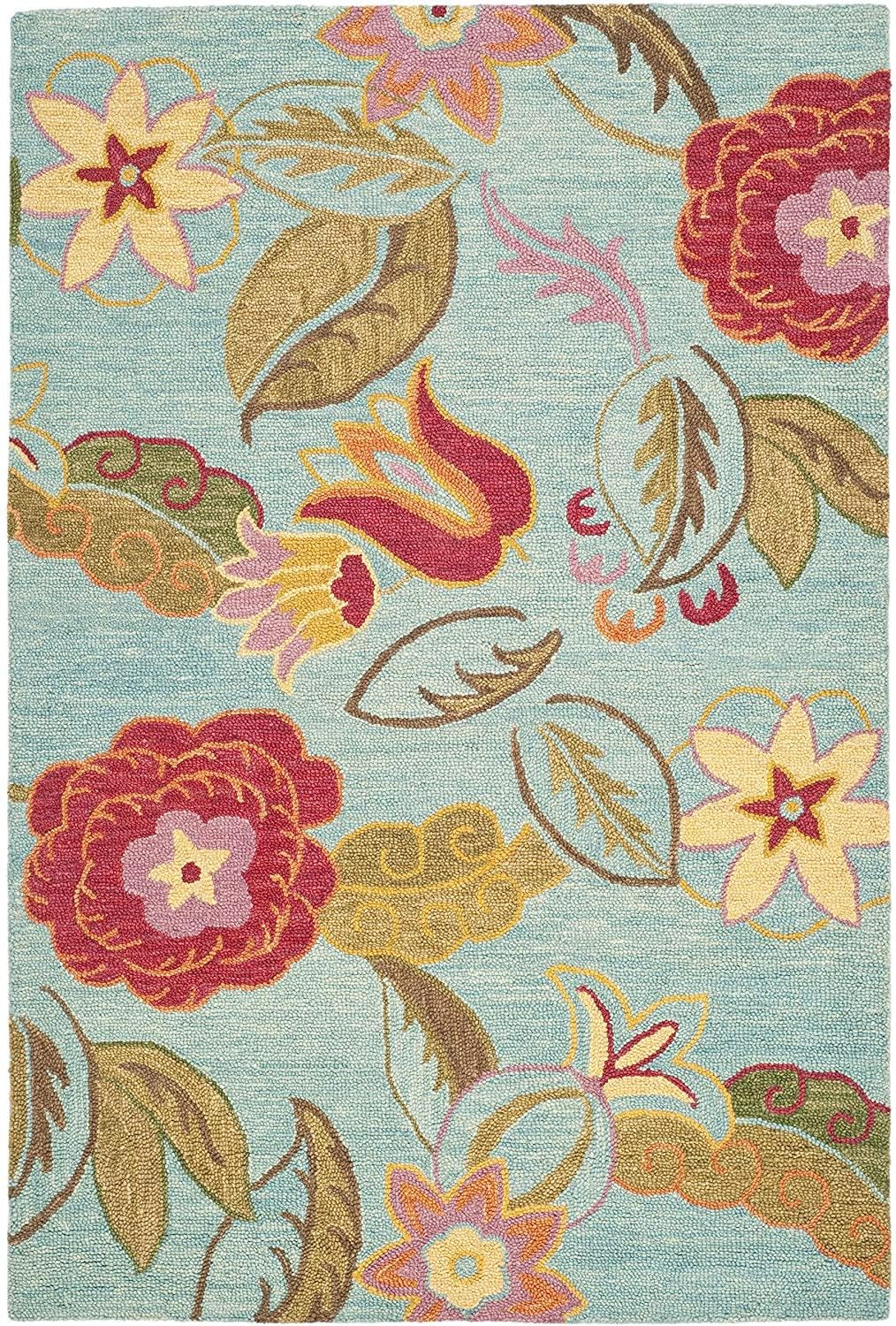 Loriella Floral Hand Tufted Carpet & Rug