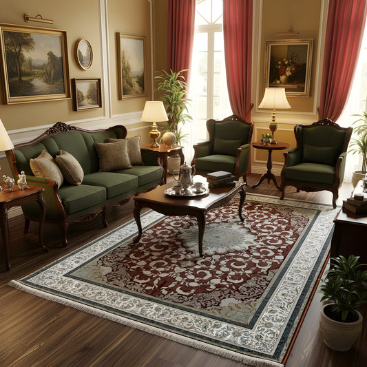 Salar Iranian Carpet & Rug 5x7
