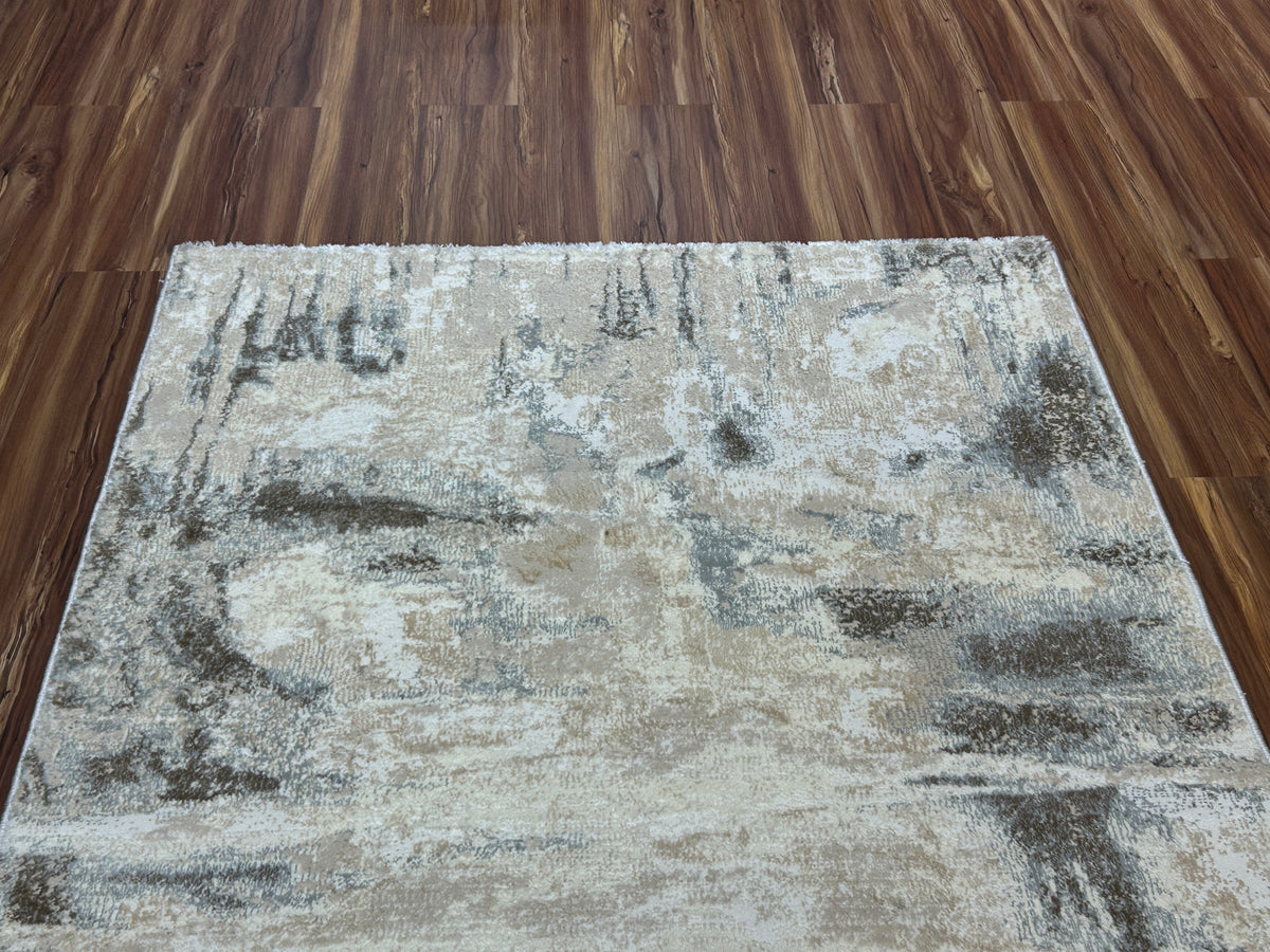 Slate Symphony Modern Carpet & Rug 4x6