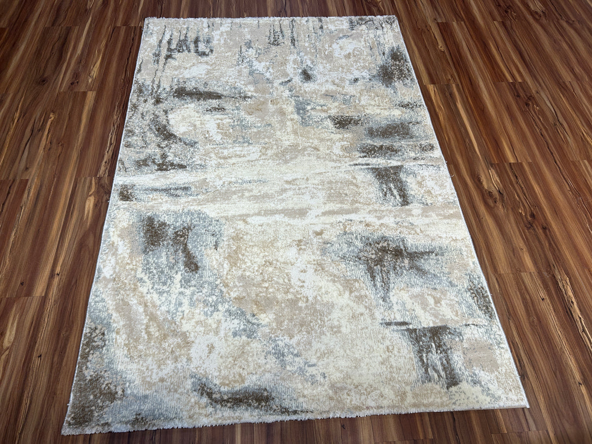 Slate Symphony Modern Carpet & Rug 4x6