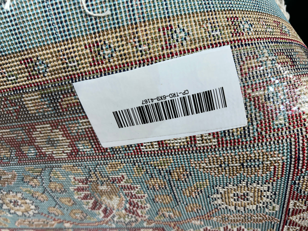Safir Persian Carpet & Rug 6x9