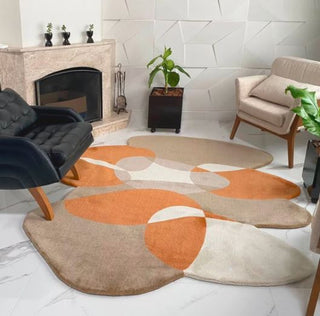 Pebble Irregular Hand Tufted Carpet