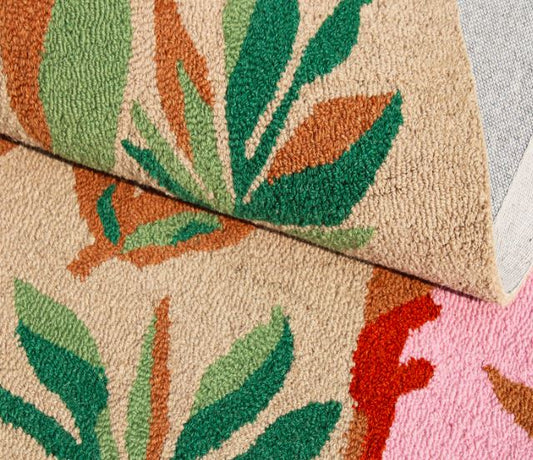 Petaluxe Floral Hand Tufted Carpet & Rug