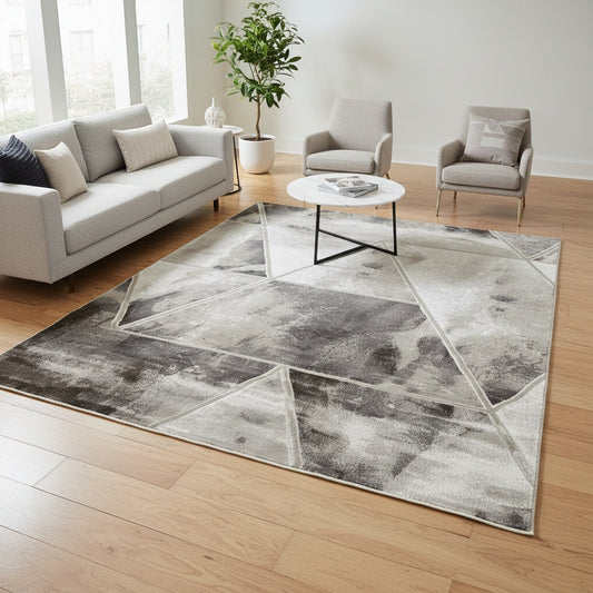 Horizonx Modern Carpet & Rug 6.6x9.9