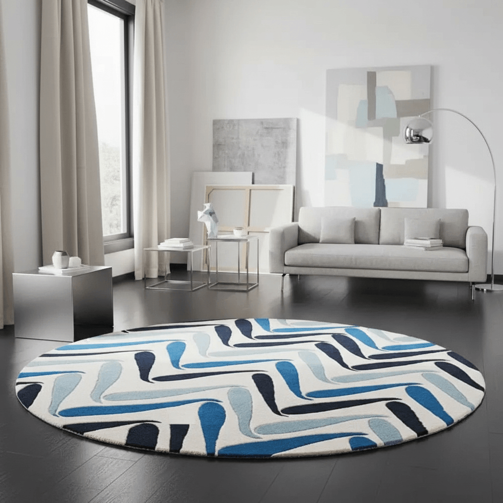 Snuglux Round Hand Tufted Carpet & Rug