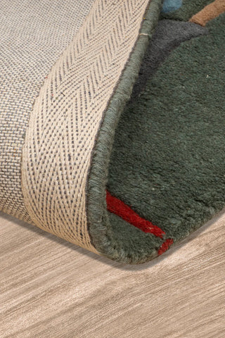 Batik Floral Hand Tufted Carpet & Rug